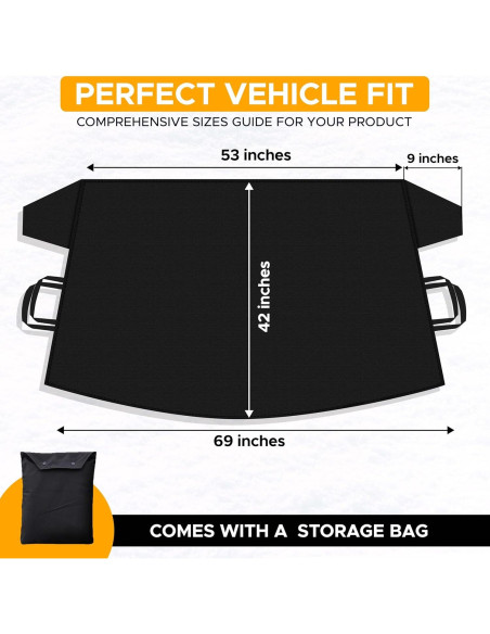 Cubierta de Parabrisas EcoNour Mediana | Tela Oxford 600D