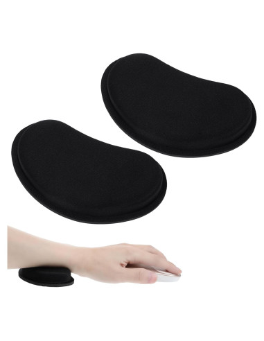 2 Pcs Alfombrilla de Ratón Ergonómica con Reposamuñecas CIATBYYJ