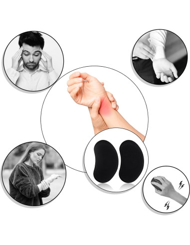 2 Pcs Alfombrilla de Ratón Ergonómica con Reposamuñecas CIATBYYJ