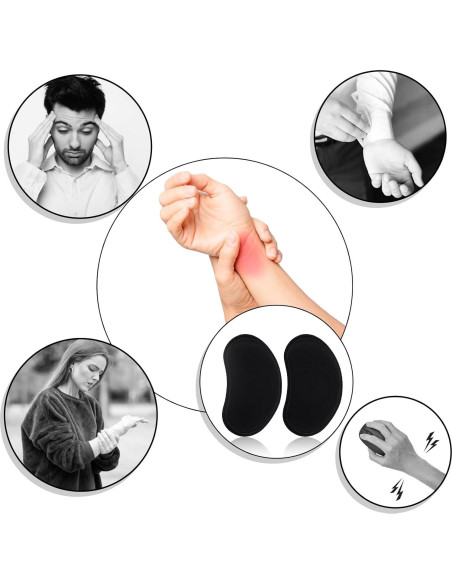 2 Pcs Alfombrilla de Ratón Ergonómica con Reposamuñecas CIATBYYJ