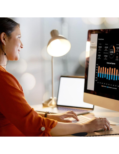 2 Pcs Alfombrilla de Ratón Ergonómica con Reposamuñecas CIATBYYJ