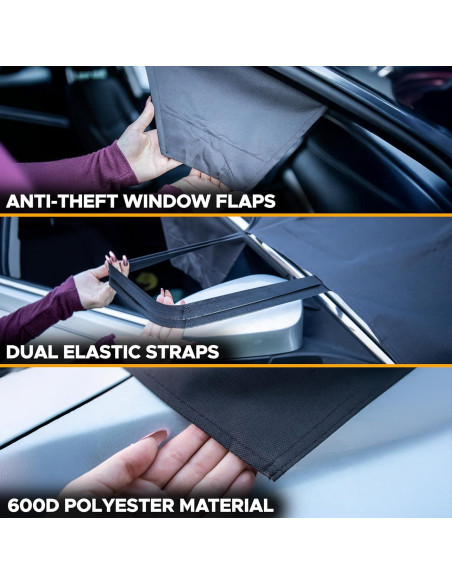 Cubierta de Parabrisas EcoNour Mediana | Tela Oxford 600D