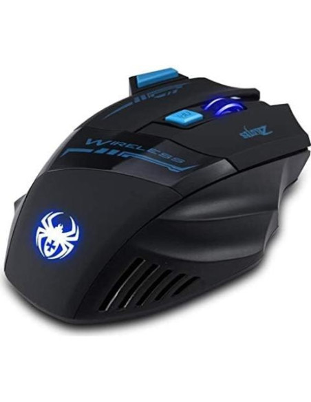 Mouse Inalámbrico Zelotes F14, 2400 DPI, 7 Botones, LED Mouse Inalámbrico Zelotes F14, 2400 DPI, 7 Botones, LED