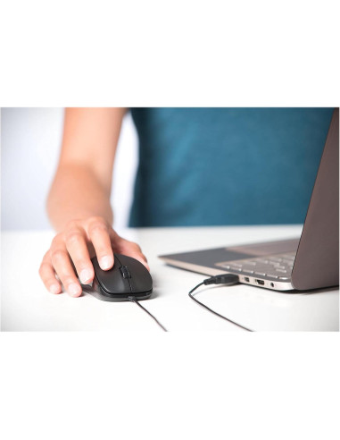 Ratón Silencioso Kensington K72110US USB con Cable Negro