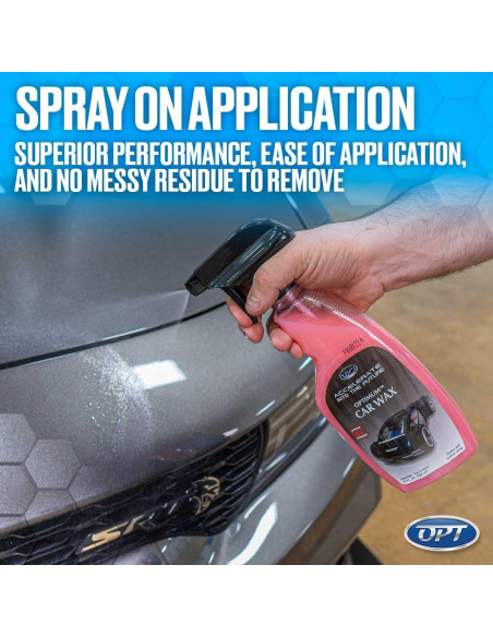 Cera Líquida para Automóviles Optimum 482 ml - Protección UV