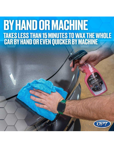 Cera Líquida para Automóviles Optimum 482 ml - Protección UV
