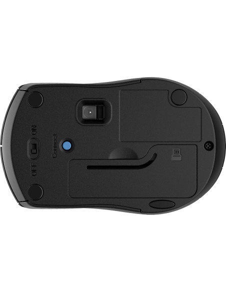 Mouse Inalambrico HP 220 Silencioso Ambidiestro Negro