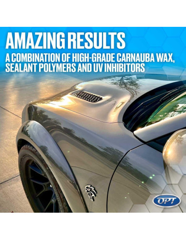 Cera Líquida para Automóviles Optimum 482 ml - Protección UV