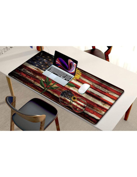 Conjunto Alfombrilla de Juego FOKBVNFLL + Almohadilla Muñeca