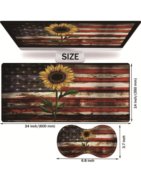 Conjunto Alfombrilla de Juego FOKBVNFLL + Almohadilla Muñeca