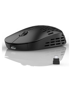 Ratón Inalámbrico Bluetooth 5.1 RAPIQUE R-03 Recargable Negro