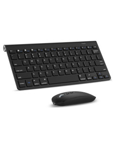 Teclado y Ratón Inalámbrico Bluetooth CimeTech K116 - Negro