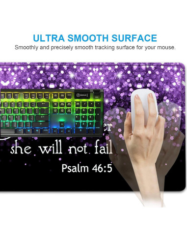 Alfombrilla de Ratón Gaming Ergonómica FDHHKJUKO 80x30cm