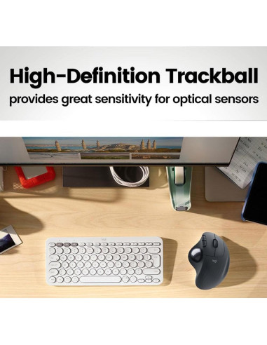 Bola de Reemplazo Trackball 34mm Tedubax Gris Brillante