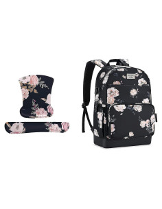 Reposamuñecas Ergonómico MOSISO + Mochila 15.6" Negra