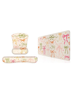 Alfombrilla de Ratón Ergonómica iCasso XXL con Reposamuñecas