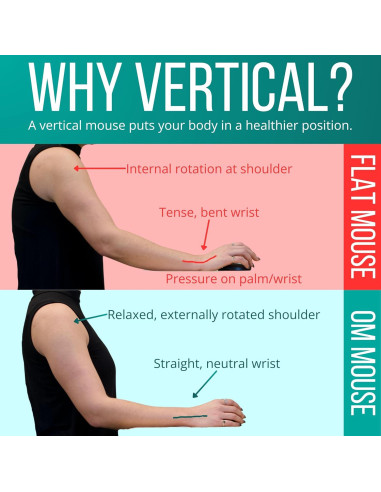 Paquete Ergonómico Ergodriven: Alfombrilla de Escritorio y Ratón Vertical