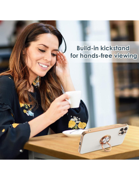 Funda Hython para iPhone 11 Pro Max 6.5" Soporte Anillo