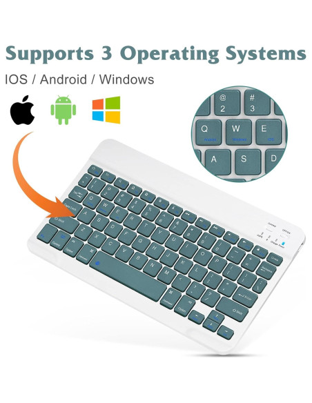 Combo Teclado y Ratón Bluetooth UrbanX KB030 Ergonómico