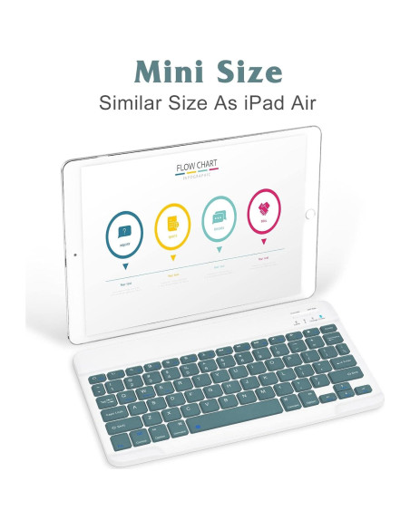 Combo Teclado y Ratón Bluetooth UrbanX KB030 Ergonómico