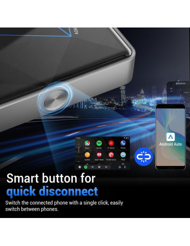 Adaptador Inalámbrico Android Auto OTTOCAST A2Air Pro