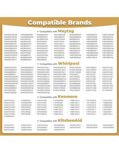 Rueda de Soplador FANCIGO WP697772 18.9cm Compatible Whirlpool