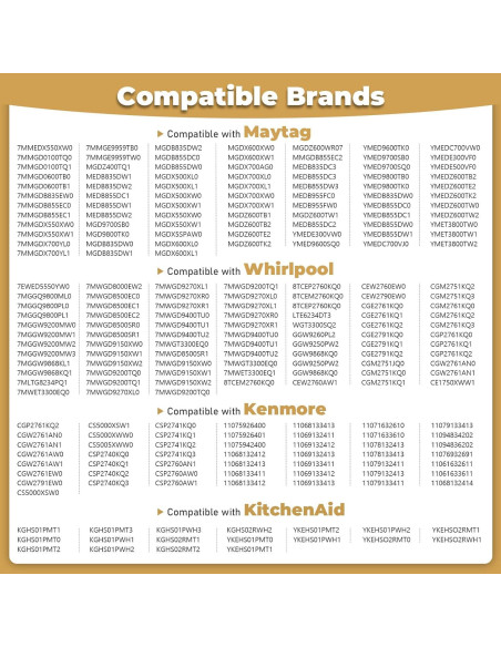 Rueda de Soplador FANCIGO WP697772 18.9cm Compatible Whirlpool