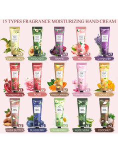 Set de Regalo de 36 Mini Cremas de Manos SHVYOG Hidratantes 2