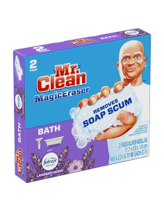 Borrador Mágico Mr. Clean 2 Esponjas Limpieza Aroma Lavanda