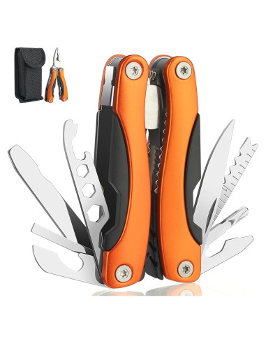 Multitool WIWUE GUO con Alicates y Cuchillo 10.16 cm