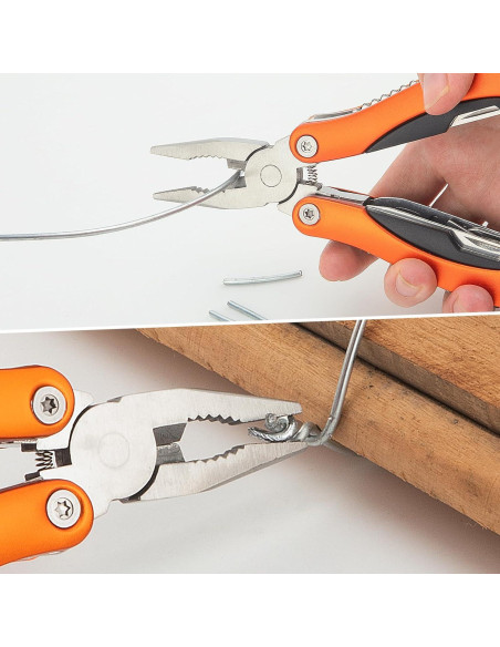 Multitool WIWUE GUO con Alicates y Cuchillo 10.16 cm