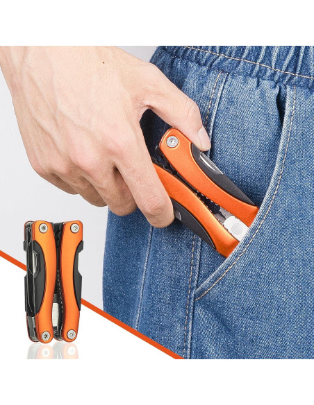 Multitool WIWUE GUO con Alicates y Cuchillo 10.16 cm