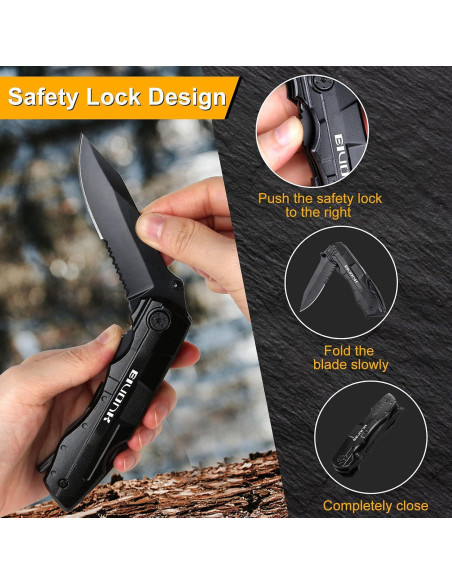 Cuchillo Multiherramienta Biuonk 9 en 1 con Alicates