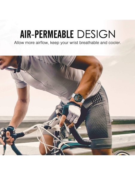 Correa de Silicona MoKo para Huawei Watch 22mm 3 Pack