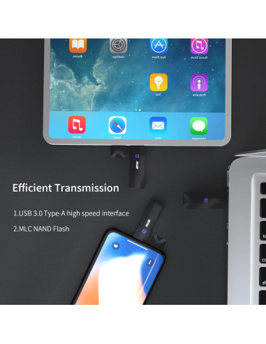 Pendrive MFi 128GB TEKISM USB para iPhone y iPad