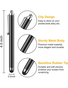 Bolígrafo Stylus SLKIJDHFB Paquete de 10 Colores Táctil 2