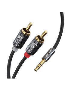Cable RCA a 3.5mm CableCreation 1.07m Estéreo Y Audio