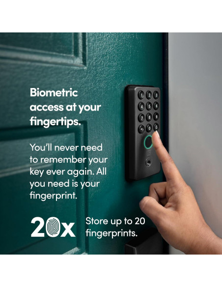 Cerradura Inteligente Igloohome Deadbolt Go con Huella Digital