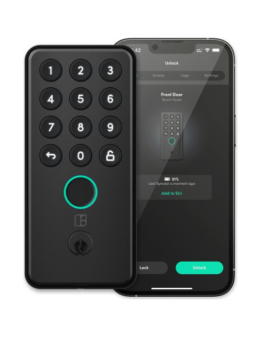 Cerradura Inteligente Igloohome Deadbolt Go con Huella Digital