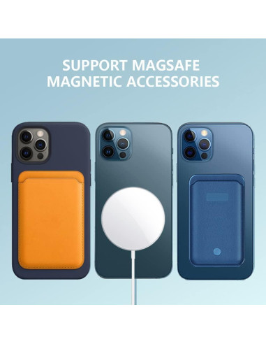 Anillos Metálicos Universales Wannap Magsafe 3 Negros + 3 Platas