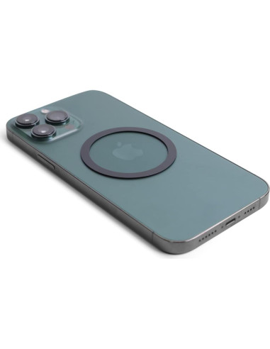 Anillos Metálicos Universales Wannap Magsafe 3 Negros + 3 Platas