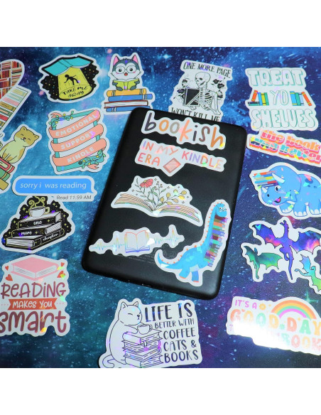 150 Stickers Holográficos Puraesla para Kindle y Laptops