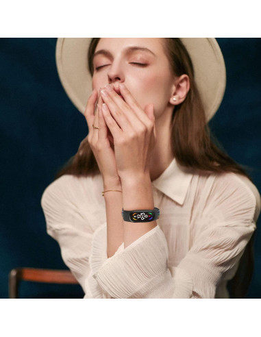 Correa de Nylon WNIPH para Xiaomi Mi Band 7/6/5/4/3 Ajustable