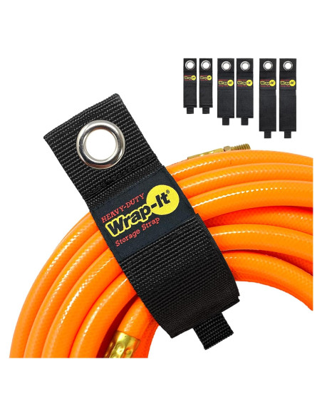 Correas de Almacenamiento Wrap-It 6 Piezas Organizador de Cables