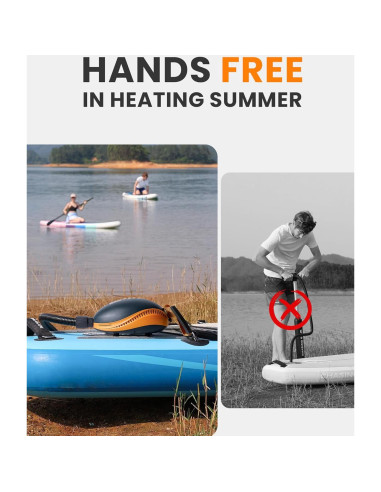 Bomba Eléctrica OutdoorMaster Dolphin 20 PSI Portátil