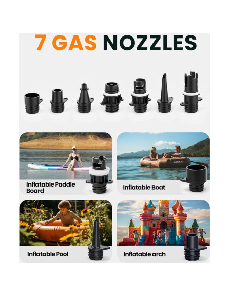 Bomba Eléctrica OutdoorMaster Dolphin 20 PSI Portátil