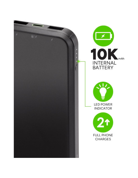 Mophie Powerstation Prime10 - Banco de energía 10,000mAh