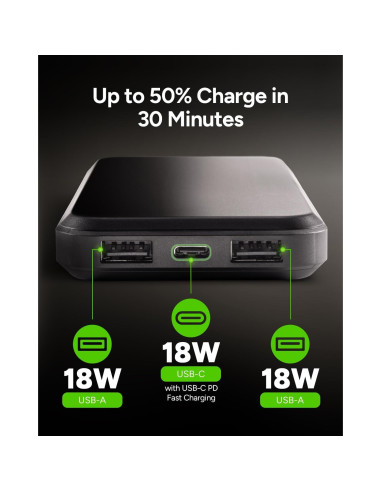 Mophie Powerstation Prime10 - Banco de energía 10,000mAh