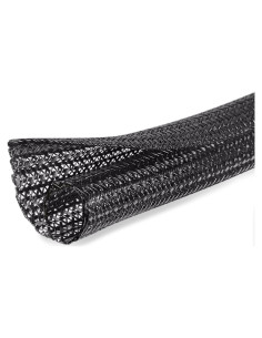 Manga de Cable Moxita 3,05 m 1,27 cm Negro Protector