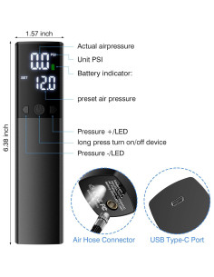 Bomba de Pelotas Eléctrica Motorenbau P307 Portátil con LCD 2